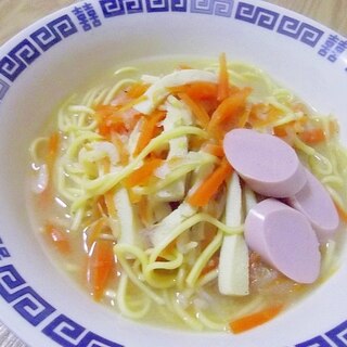 桜えびと煮干しで濃厚♪味噌ラーメン♪